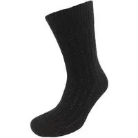 BLS Organic BLS Organic GOTS zertifizierte Bio-wolle Kettendesign Damen Socken, Schwarz, – Produktbild 1 von 1