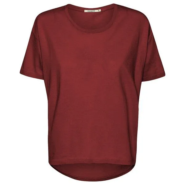 GreenBomb GREENBOMB Basic T-Shirt Feel, Red berry, – Produktbild 1 von 4