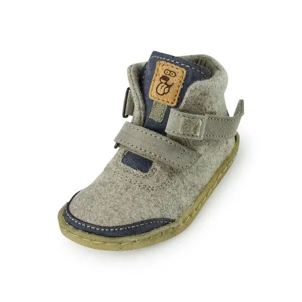 Doghammer Doghammer Lauflernschuh aus Merinowolle - Toddler Terrar Wool High, Blau, – Produktbild 4 von 4