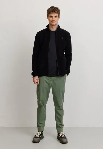 recolution Herren Fleecejacke aus Baumwolle - BUXUS - recolution, Black (schwarz), – Produktbild 1 von 4