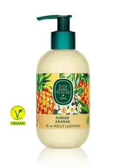 Eyüp Sabri Tuncer Eyüp Sabri Tuncer Vegan Hand & Körper Lotion mit Vitamin E für alle Hauttypen, Hawaii Ananas – Produktbild 1 von 1