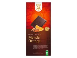 gepa GEPA Bio-Schokolade 'Grand Chocolat' Mandel Orange 100 g – Produktbild 1 von 1