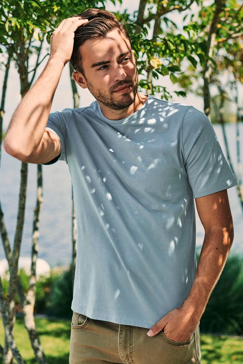 Suitable Suitable Respect T-shirt Jim Steel Grün - Größe 3XL, Grün, – Produktbild 5 von 5