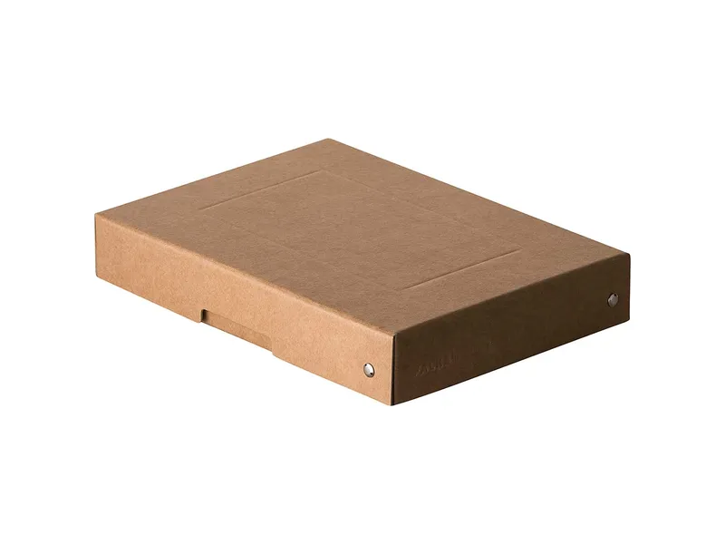 Falken 5 Falken Aufbewahrungsboxen "PureBox", 780 g/m², DIN A5, 4 cm Höhe, braun – Produktbild 1 von 1