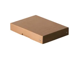 Falken 5 Falken Aufbewahrungsboxen "PureBox", 780 g/m², DIN A5, 4 cm Höhe, braun – Produktbild 1 von 1