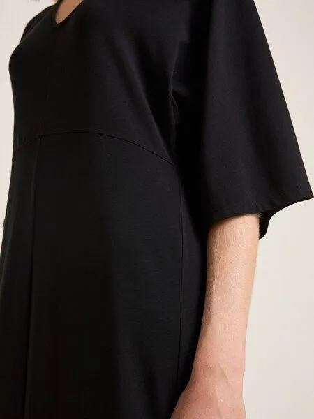 LANIUS LANIUS Kleid aus Bio-Baumwolle und TENCEL Lyocell, Black, – Produktbild 4 von 4