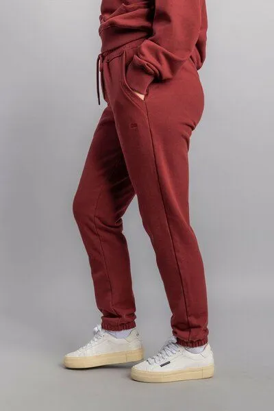 DIRTS dirts Sweatpants Unisex, Royal burgundy, – Produktbild 3 von 4