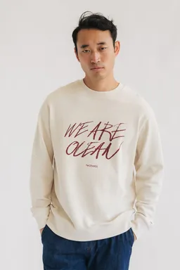 TWOTHIRDS TWOTHIRDS Herren vegan Sweatshirt Kendec Beige Melange – Produktbild 1 von 1