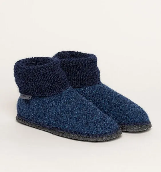 Gottstein Gottstein Hüttenschuhe Wool Venture High, Blau, – Produktbild 2 von 4