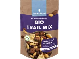 followfood followfood Bio-Nuss-Frucht-Mischung "Trail Mix" geröstet und gesalzen, 125 g – Produktbild 1 von 1