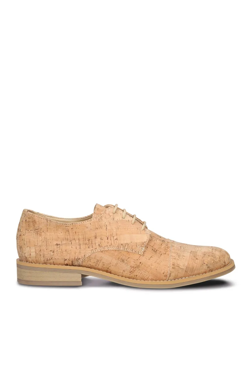 NAE NAE Herren vegan Derby Schuhe Edu Braun, Hellbraun, – Produktbild 1 von 2