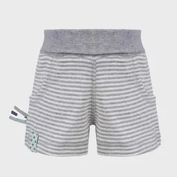 OrganicEra Gestreifte Baby-Shorts 'OrganicEra' aus Bio-Baumwolle – Produktbild 1 von 1