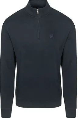 Lyle and Scott Lyle & Scott Half Zip Pullover Tonal Navy - Größe XXL – Produktbild 1 von 1