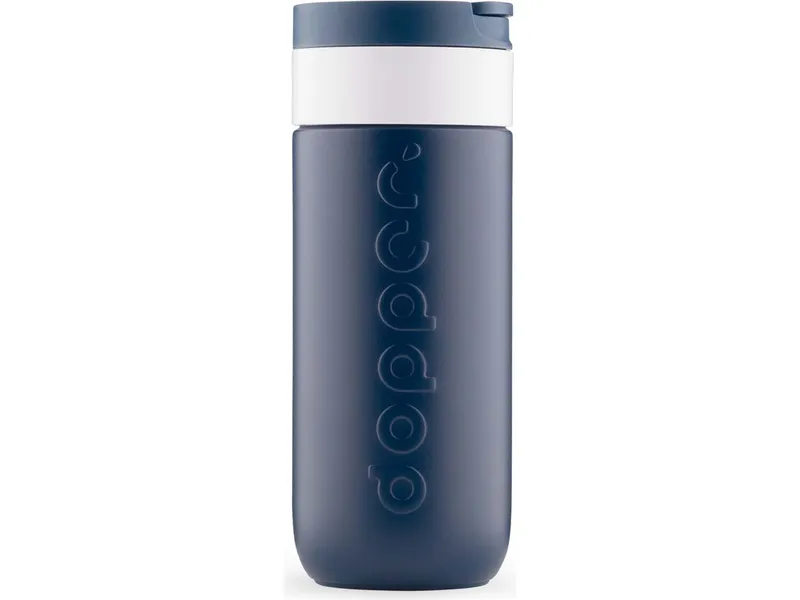 Dopper Dopper Isolierbecher "Travel Mug" 400 ml inkl. 1-farbigem Aufdruck, breaker blue – Produktbild 1 von 1