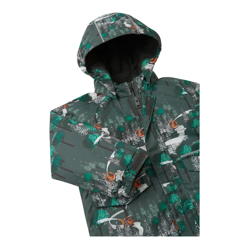 REIMA Reima Winterjacke mit Kapuze Wald, Gruen, – Produktbild 2 von 3