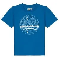 watabout kids watabout.kids T-Shirt Kinder Mountains by night, Royal blue, – Produktbild 1 von 1