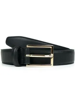 Will's Vegan Shop Will's Vegan Shop Luxuriöser Gürtel, 3 cm Schwarz Herren – Produktbild 1 von 1