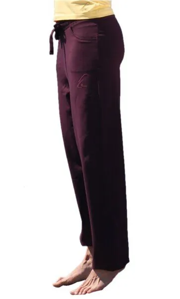 ESPARTO ESPARTO Yogahose Sitaara für Herren & Damen "Boyfriend Style", Aubergine, – Produktbild 2 von 4