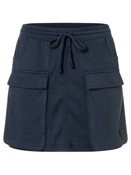 Super.Natural Super.Natural W Cargo Bio Skirt für Damen Merino, Blueberry, – Produktbild 4 von 4