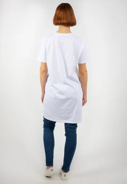 TORLAND TORLAND Damen T-Shirt Kleid SPINNER, Weiß (white), – Produktbild 2 von 3