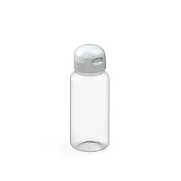 elasto elasto Trinkflasche Sports, 400 ml, RENEW, transparent/weiss – Produktbild 1 von 1