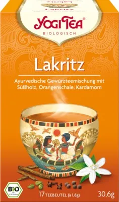 YOGI TEA YOGI TEA Lakritz Bio Filterbeutel 17X1.8 g Filterbeutel – Produktbild 1 von 1