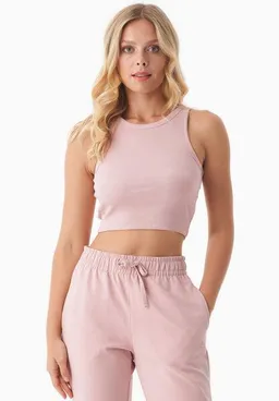 ORGANICATION ORGANICATION SONNIA | Cropped Rib Top aus Bio-Baumwolle – Produktbild 1 von 1