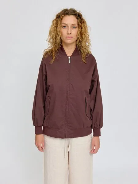 Mazine Mazine Lässiger Blouson-Klassiker aus reiner Bio-Baumwolle, Braun, – Produktbild 2 von 4