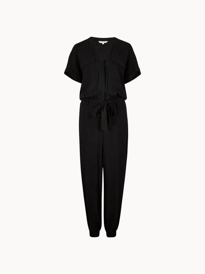Apricot Apricot Jumpsuit Utility-Jumpsuit Einfarbig, Schwarz, – Produktbild 5 von 5