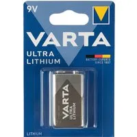 Varta Varta Lithium-Batterien 'Ultra' E-Block,  6FR61, 9 V, 1 Stk. – Produktbild 1 von 1