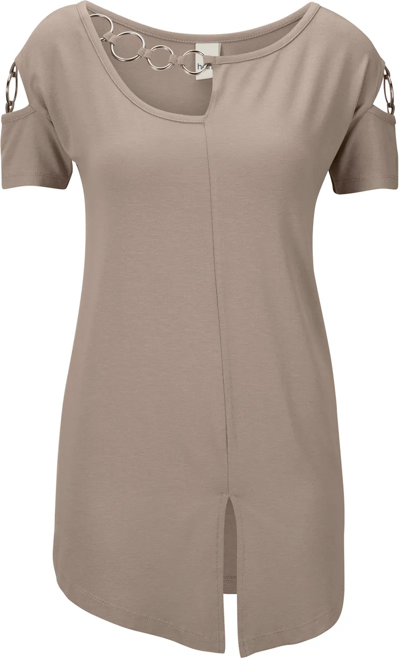 heine Kurzarmshirt sand, Sand, – Produktbild 2 von 2