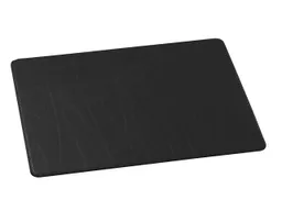 Memo Recyclingleder-Mousepad, schwarz 24 x 19,5 cm – Produktbild 1 von 1