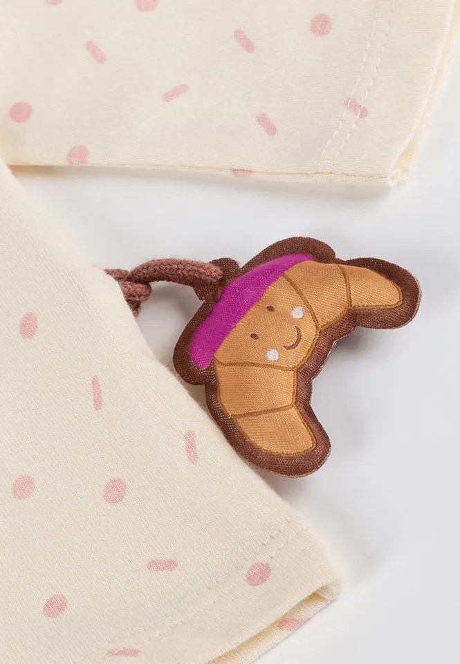 sigikid sigikid Langarmshirt Petit Croissant für Babys Mädchen (1-tlg), Weiß, – Produktbild 4 von 5