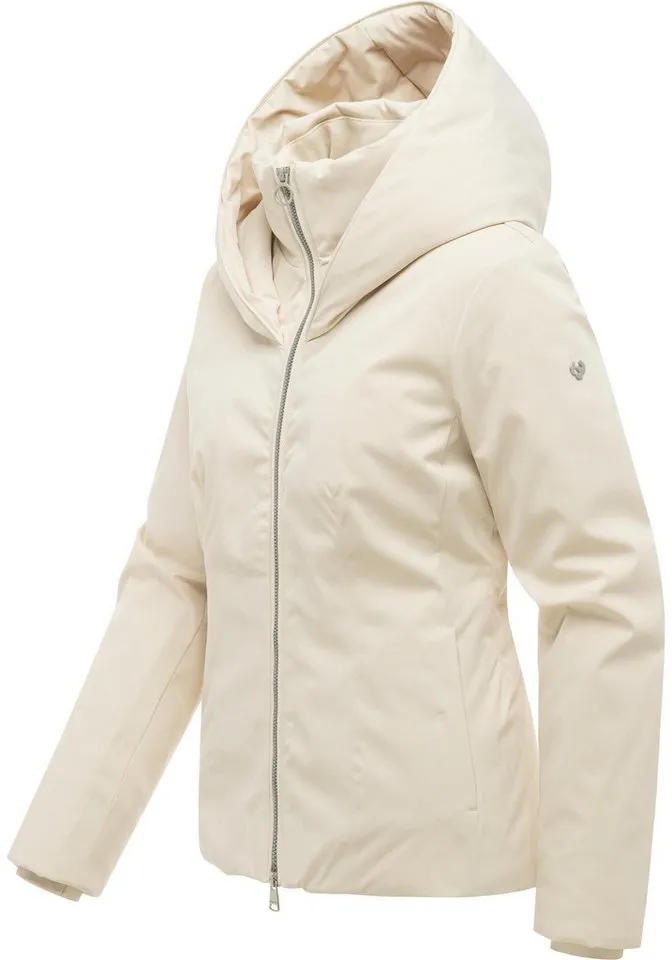ragwear ragwear Funktionsjacke Annona Y Warme Damen Winterjacke mit weit nach vorn gezogener Kapuze, Braun, – Produktbild 3 von 4