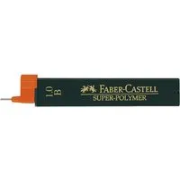 Faber-Castell 12 Faber-Castell Ersatzmine für Druckbleistifte "Super-Polymer" 1 mm B – Produktbild 1 von 1