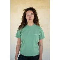 SALZWASSER JONNA – Heavy T-Shirt (Damen) aus 100% Bio-Baumwolle (GOTS) von SALZWASSER, Salbei (grün), – Produktbild 1 von 1