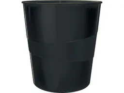 Leitz Leitz Recycle Papierkorb, 15 Liter, schwarz – Produktbild 1 von 1