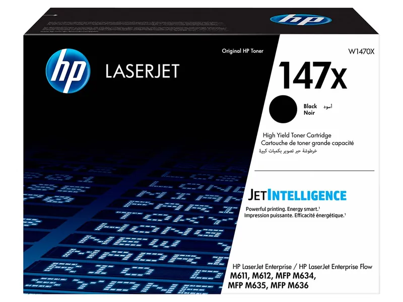Hewlett Packard hp Tonerkartusche W1470X, Nr. 147X schwarz – Produktbild 1 von 1