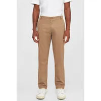 KnowledgeCotton Apparel KnowledgeCotton Apparel Herren vegan Chino-Hose Luca Slim Twill Tuffet Beige – Produktbild 1 von 1
