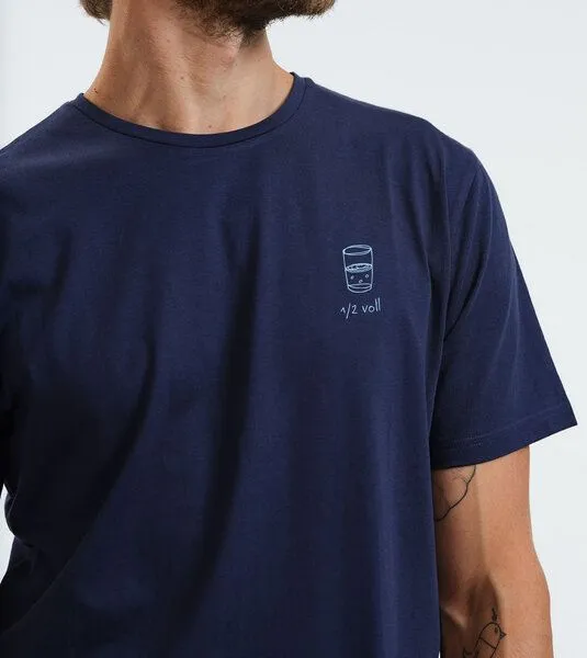 Gary Mash GARY MASH T-Shirt halb voll aus Biobaumwolle, Blau, – Produktbild 5 von 8