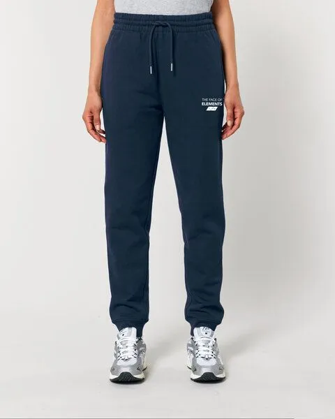 THE FACE OF ELEMENTS The Face of Elements Peak - Regular Fit Sweatpant aus 100% Bio-Baumwolle, Navy blue (blau), – Produktbild 1 von 3