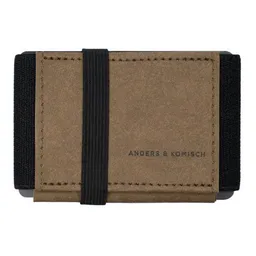 ANDERS & KOMISCH ANDERS & KOMISCH Mini Portemonnaie mit Münzfach MINI CLASSIC - Slim Wallet Braun – Produktbild 1 von 1