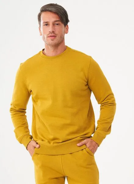 ORGANICATION ORGANICATION Sweatshirt aus Bio-Baumwolle, Tobacco, – Produktbild 1 von 4