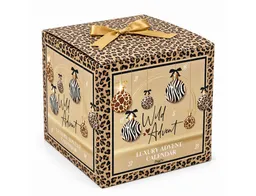 Accentra Accentra Kosmetik-Adventskalender für Frauen - Wild Advent – 24 Beauty-Überraschungen - Leo Animal Print (Packung, 24-tlg), Vegane Kosmetik, frei von Parabenen und designed in Germany – Produktbild 1 von 1