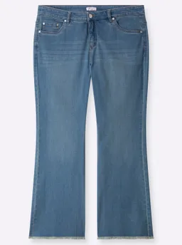 sheego Bootcut-Jeans blue-bleached – Produktbild 1 von 1