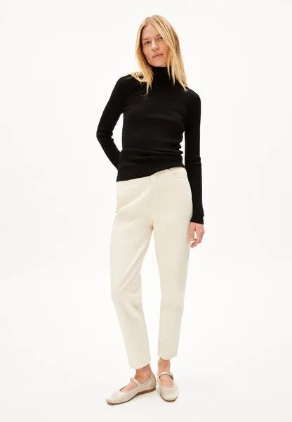 ARMEDANGELS ARMEDANGELS MAIRAA UNDYED - Damen Jeans Mom Fit High Waist Ankle Bio-Baumwoll Mix Non-Stretch, Undyed, – Produktbild 4 von 4