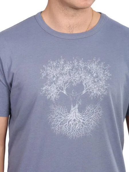 Life-Tree Life-Tree Fairwear Bambus Shirt Men Fusion, Grau, – Produktbild 4 von 4