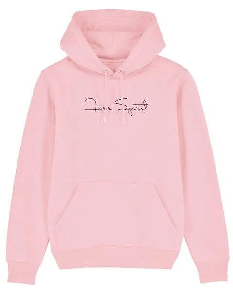 Human Family Human Family Bio Unisex Hoodie - "Charmer - Free Spirit" in verschiedenen Farben, Cotton-pink, – Produktbild 1 von 4