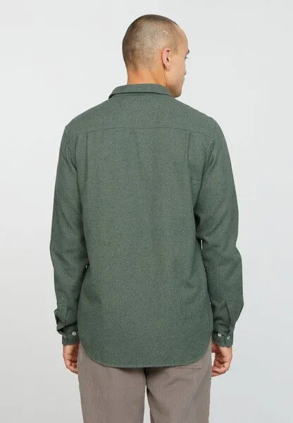 recolution Herren Hemd aus Bio-Baumwolle - BAMBOO - recolution, Deep green (grün), – Produktbild 1 von 4