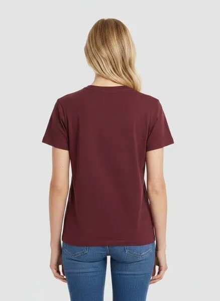 UNIPOLAR UNIPOLAR Basic T-Shirt Modell: Music, Burgundy (rot), – Produktbild 2 von 2
